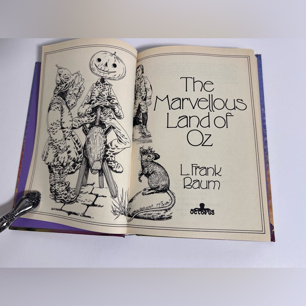 3 VTG Treasury of Children's Classics Books Land of OZ Little Women Alice 1982 - Picture 12 of 13